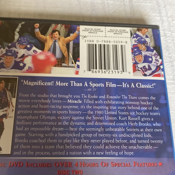 🎬PRICING🎬 Miracle -The True Story Behind the Greatest Moment in Sports History - Picture 8 of 10